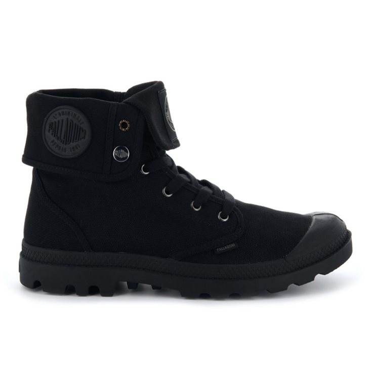 Bottes Palladium Baggy Femme Noir | FR PAX865V